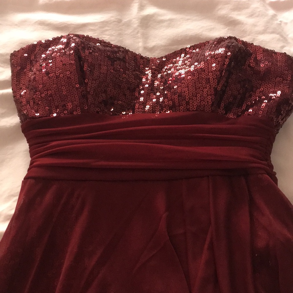 Sequined cocktail dress